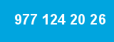 977 124 20 26 977 124 20 26